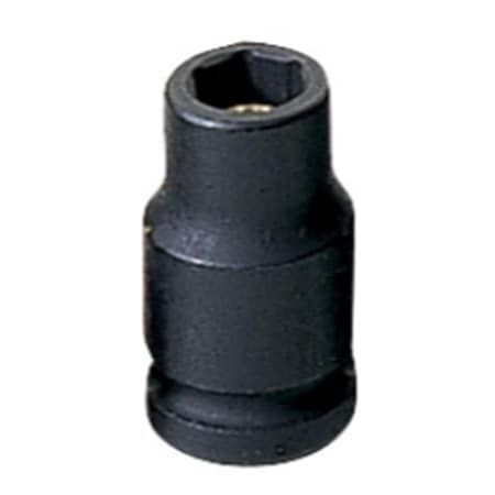 Light House Beauty 25 in. Drive x .25 in. Magnetic Standard Socket - Grey LI3542943